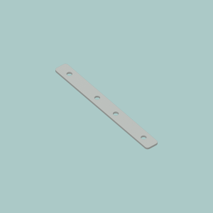 Splice plate with screws to align cover plates - 53010