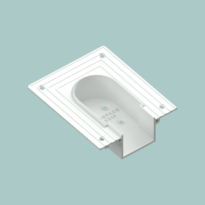 Return Box w/Flanges for CRESTRON System - 70034