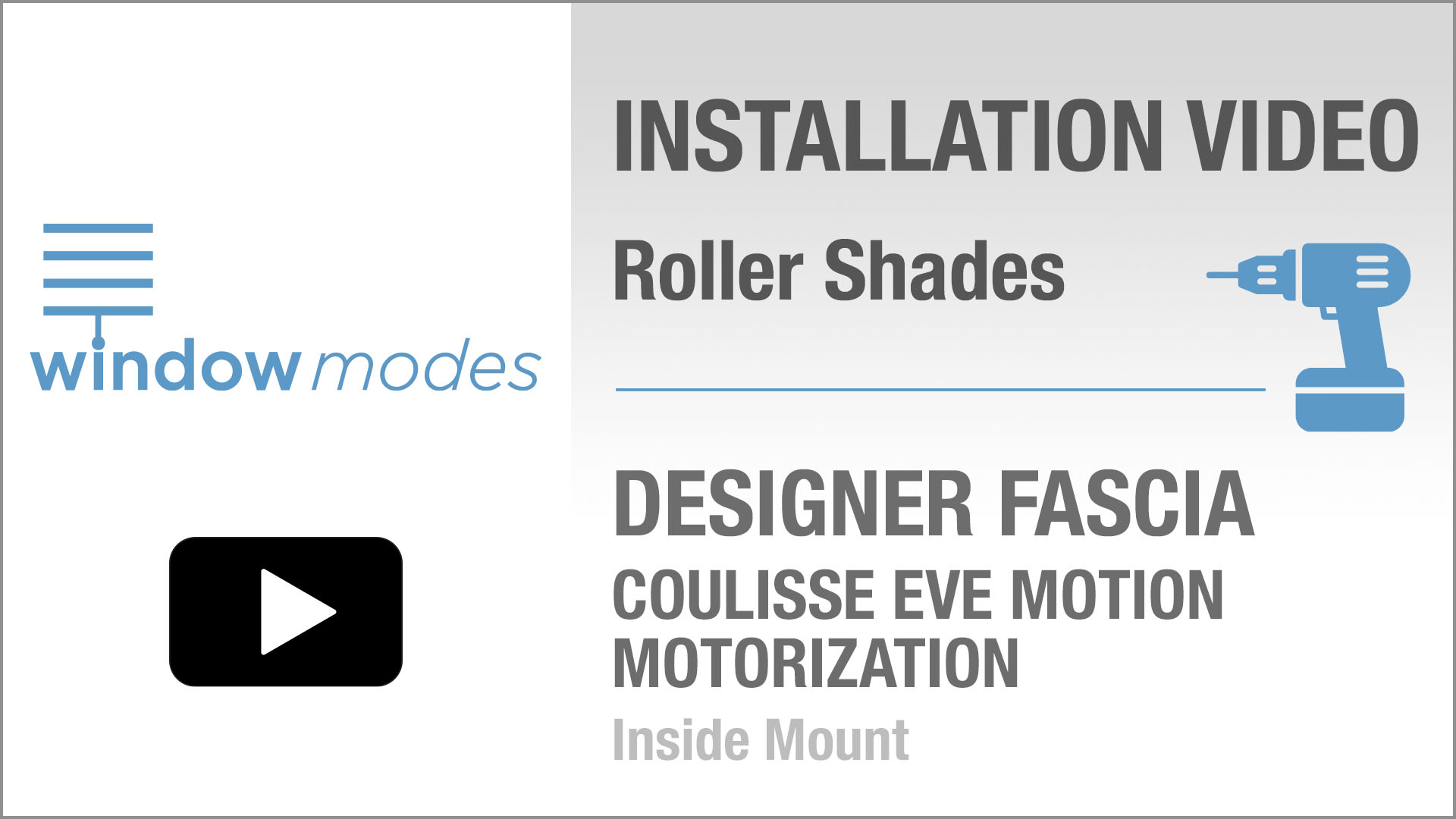 Wm Installation Video Rs Designer Fascia Coulisse Eve Motion Motorization Im Tn