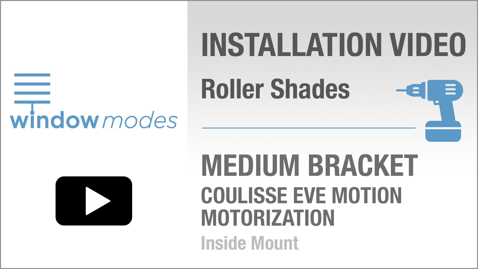 Wm Installation Video Rs Medium Bracket Coulisse Eve Motion Motorization Im Tn