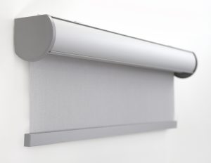 Curvedcass No Insert Grey Somfy Cr