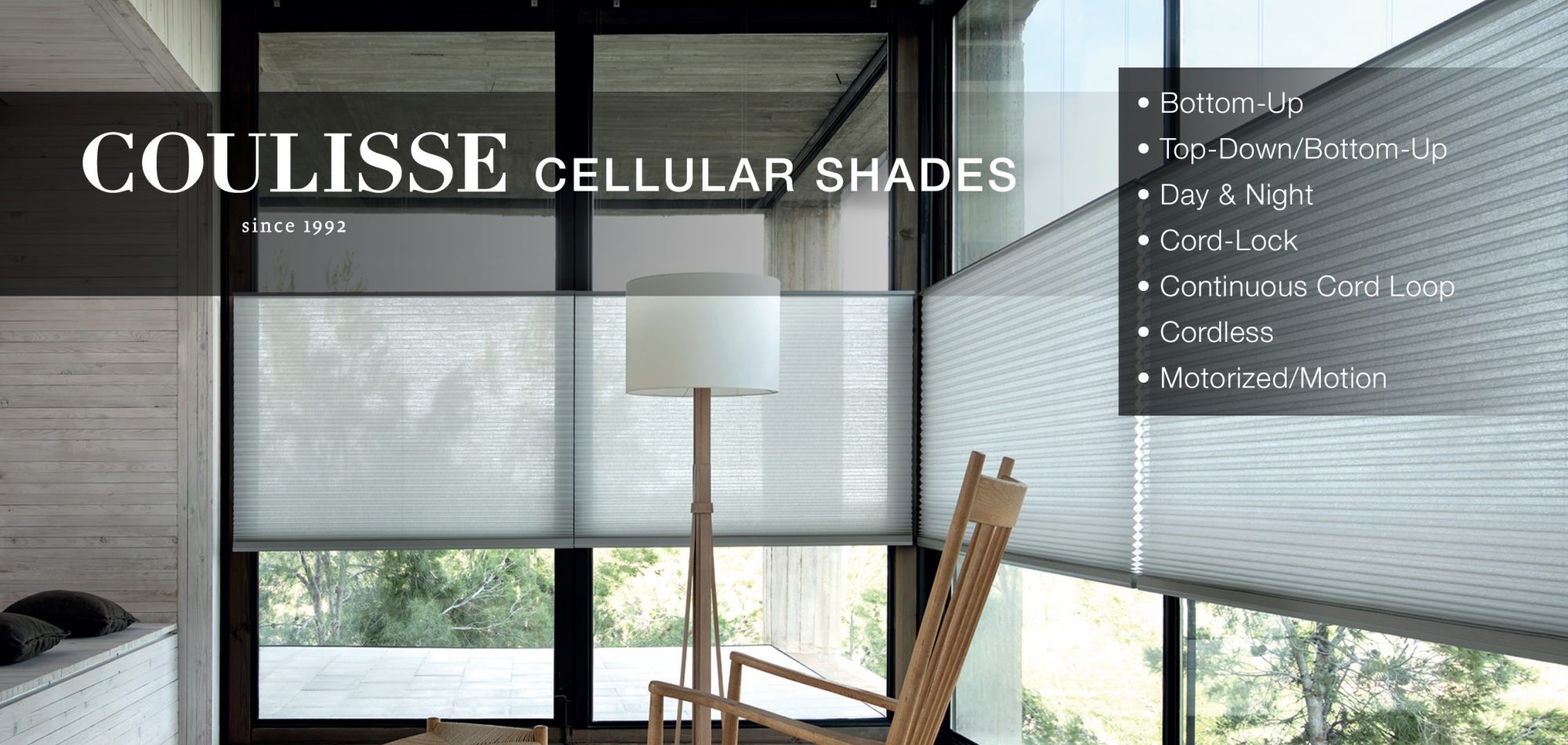 Hero Coulisse Cellular Shades