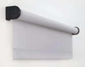 Medium Bracket Matte Black Somfy Cr