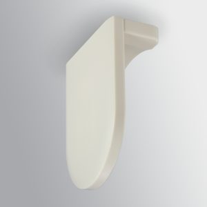 Medium Bracket Matte Off White S
