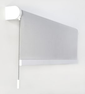 Medium Bracket Matte White Cordless With Tassel Lift Cr