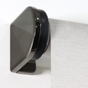 Medium Bracket Motor Cover Black Nickel Somfy S