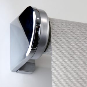 Medium Bracket Motor Cover Chrome Somfy S