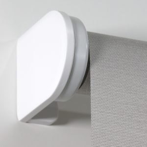 Medium Bracket Motor Cover Matte White Somfy S
