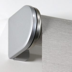 Medium Bracket Motor Cover Natural Aluminum Rollease S